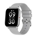 COLMI P8 Mix Smartwatch Smartband Smartfon Fitness Sportowy zegarek do śledzenia aktywności IP67 iOS iPhone Android Silikonowy pasek Szary