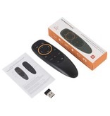 Stuff Certified® Ratón de control remoto inalámbrico G10S retroiluminado 2.4GHz Air Mouse retroiluminado para Smart TV Media Player Box Android