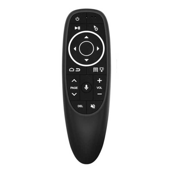 Souris à télécommande sans fil G10S rétro-éclairée 2.4GHz souris à air rétro-éclairée pour Smart TV Media Player Box Android