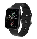 COLMI P8 SE Plus Smartwatch Smartband Smartphone Fitness Sport Activity Tracker Horloge IP68 iOS iPhone Android Siliconen Bandje Zwart