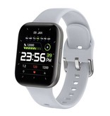 COLMI P8 SE Plus Smartwatch Smartband Smartphone Fitness Sport Activity Tracker Horloge IP68 iOS iPhone Android Siliconen Bandje Grijs