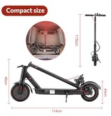 iScooter Trottinette électrique pliante I9 - Smart E Step tout-terrain avec application - 350W - 30 km/h - Roues de 8,5 pouces - Noir