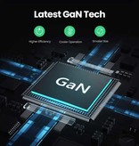 UGREEN Ładowarka wtyczkowa 100W i kabel ładujący - Quad Port PD / Quick Charge 3.0 - Zasilanie GaN Szybkie ładowanie USB - Ładowarka ścienna Ładowarka AC Adapter ładowarki do domu Czarny