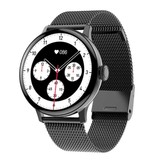 Sanlepus Randlose Smartwatch Mesh Strap Fitness Sport Activity Tracker Uhr Android Schwarz