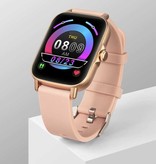 COLMI P28 Smartwatch Silikonowy pasek Fitness Sport Activity Tracker Zegarek Android iOS Gold