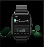 Haylou RS4 Plus Smartwatch Pasek magnetyczny Fitness Sportowy zegarek do śledzenia aktywności Android iOS Czarny