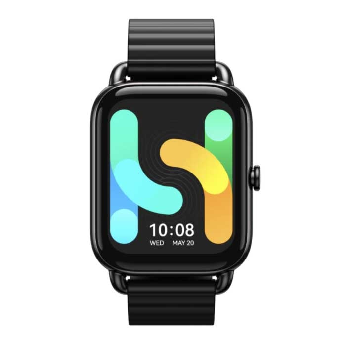 RS4 Plus Smartwatch Bracelet Magnétique Fitness Sport Activité Tracker Montre Android iOS Noir