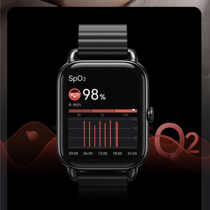 Haylou RS4 Plus Smartwatch Magnetisch Bandje Fitness Sport Activity Tracker Horloge Android iOS Goud