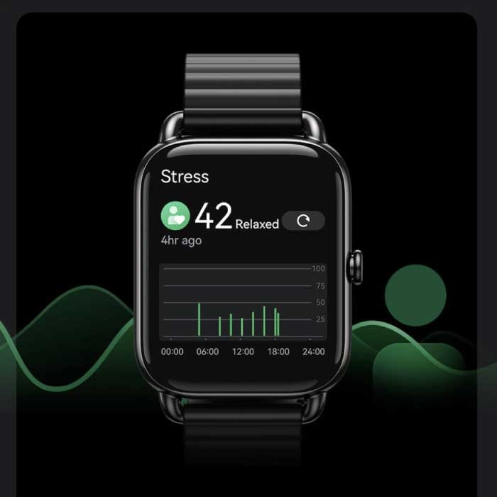 Haylou RS4 Plus Smartwatch Magnetisch Bandje Fitness Sport Activity Tracker Horloge Android iOS Goud