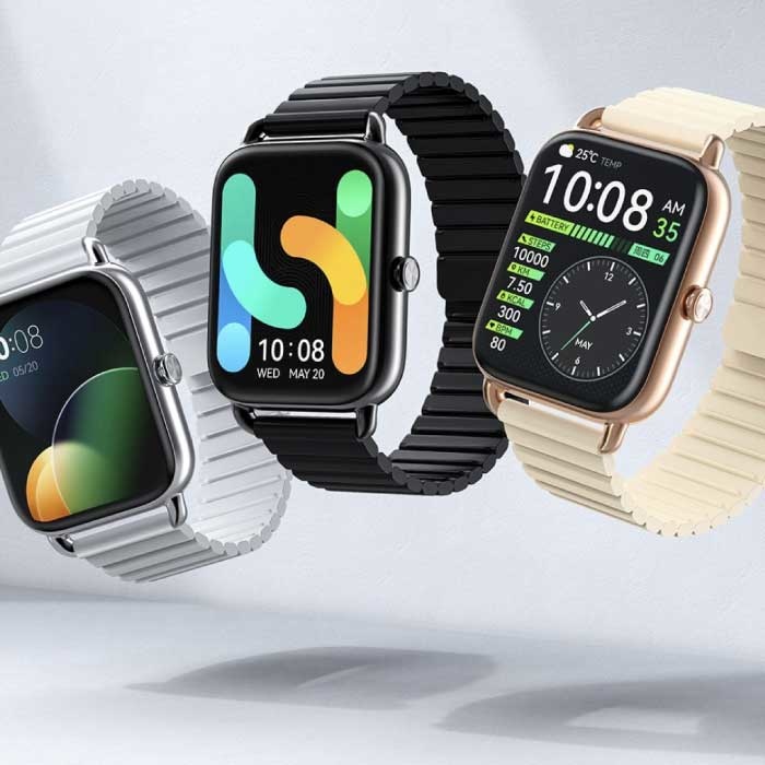 Correa Pulso Banda de Metal Magnética para reloj Smartwatch Apple