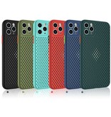 Oppselve iPhone 12 Pro - Ultra Slim Case Heat Dissipation Cover Case Hellblau