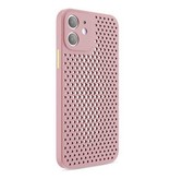 Oppselve iPhone XS Max - Ultra Slim Case Heat Dissipation Cover Case Pink