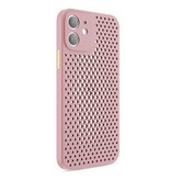 Oppselve iPhone 12 - Ultra cienki futerał Heat Dissipation Cover Case różowy