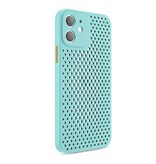 Oppselve iPhone 12 - Funda ultradelgada con disipación de calor, azul claro