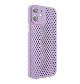 Oppselve iPhone X - Ultra Slim Case Heat Dissipation Cover Case Purple