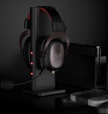 Redragon H510 Zeus AUX Gaming Headset - Do PS4/XBOX/PC Dźwięk przestrzenny 7.1 - Słuchawki Słuchawki z mikrofonem Czarny