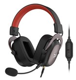 Redragon H510 Zeus AUX Gaming Headset - Do PS4/XBOX/PC Dźwięk przestrzenny 7.1 - Słuchawki Słuchawki z mikrofonem Czarny