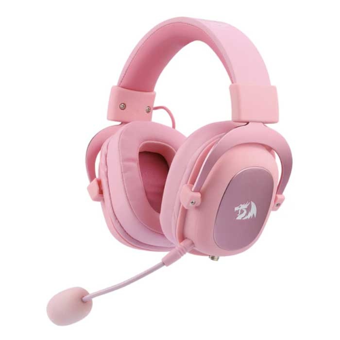 H510 Zeus AUX Gaming Headset – Für PS4/XBOX/PC 7.1 Surround Sound – Kopfhörer Kopfhörer mit Mikrofon Rosa