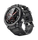 Sanlepus Smartwatch Étudiant pour Enfants - Bracelet en Silicone 4G Fitness Sport Activity Tracker Montre Android iOS Noir