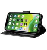 Stuff Certified® iPhone 12 Pro Flip Case Wallet PU-Leder - Wallet Cover Case Braun