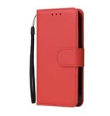 Stuff Certified® Custodia a portafoglio in pelle PU per iPhone 12 Pro Max - Custodia a portafoglio rossa