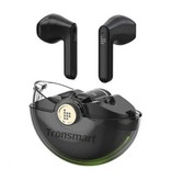 Tronsmart Auricolari Battle Wireless Gaming - Auricolari Touch Control Auricolari Bluetooth 5.0 TWS Auricolari Auricolari Nero