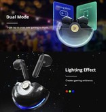 Tronsmart Auricolari Battle Wireless Gaming - Auricolari Touch Control Auricolari Bluetooth 5.0 TWS Auricolari Auricolari Nero