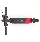 SCOOTY City Pro Vouwbare Elektrische Scooter - Off-Road Smart E Step - 350W - 25 km/u - 8 inch Wielen - Zwart