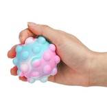 Stuff Certified® Pop It Stress Ball - Squishy Fidget Anti Stress Squeeze Ball Toy Bubble Ball Silicone Blue Camo