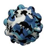 Stuff Certified® Pop It Stress Ball - Squishy Fidget Anti Stress Squeeze Ball Toy Bubble Ball Silikon Blue Camo