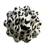 Stuff Certified® Pop It Balle Anti-Stress - Squishy Fidget Anti Stress Squeeze Ball Toy Bubble Ball Silicone Snow Leopard