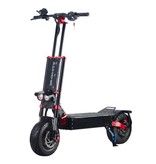 OBARTER Scooter elettrico X5 - Pieghevole / Potente / Alta velocità - Scooter elettrico fuoristrada Smart E - 2800W - 85 km/h - Ruote da 13 pollici - Nero