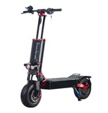 OBARTER X5 Electric Scooter - Foldable / Powerful / High Speed - Off-Road Smart E Scooter - 2800W - 85 km/h - 13 inch Wheels - Black