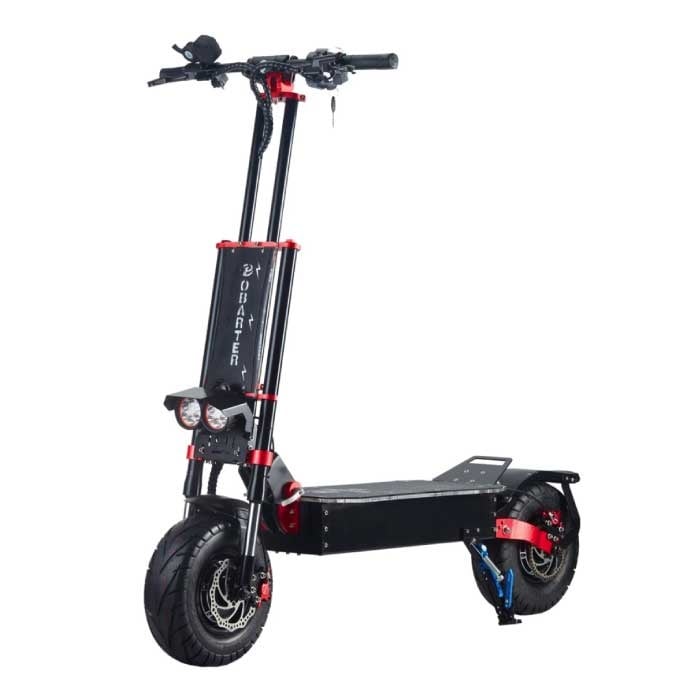 X5 Elektroroller - Faltbar / Leistungsstark / Hochgeschwindigkeit - Offroad Smart E Scooter - 2800W - 85 km/h - 13 Zoll Räder - Schwarz