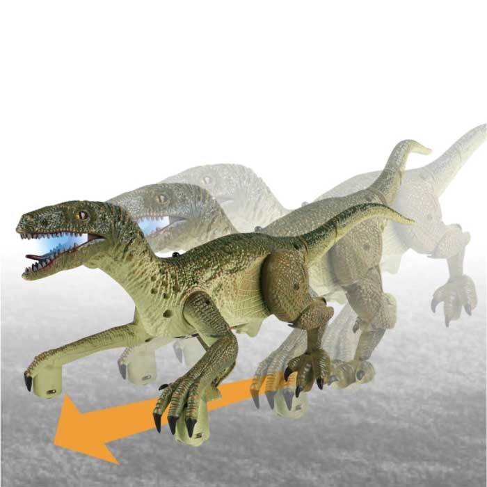 Stuff Certified® XL RC Velociraptor Dinosaur with Remote Control