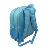 Stuff Certified® Plecak Mini Pop It dla dzieci — antystresowy worek na bańki Fidget Błyszczący Czarny Niebiesko-Biały