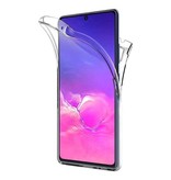 SGP Hybrid Samsung Galaxy A13 5G Full Body 360° Case - Pełna ochrona Przezroczyste silikonowe etui z TPU + folia ochronna na ekran z PET