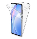 SGP Hybrid Samsung Galaxy A22 5G Full Body 360° Case - Full Protection Transparent TPU Silicone Case + PET Screen Protector