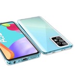SGP Hybrid Coque Samsung Galaxy A52 5G Full Body 360° - Coque en silicone TPU transparente à protection complète + Protecteur d'écran PET