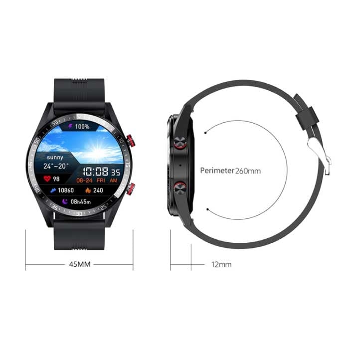 Xoombot smartwatch with heart rate sales & blood pressure & oxygen monitor