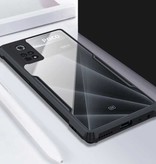 Stuff Certified® Xiaomi Poco X4 Pro Transparant Bumper Hoesje Case Cover Silicone TPU Anti-Shock Blauw