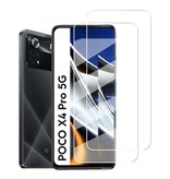 SGP Hybrid 3-Pack Xiaomi Poco X4 Pro 5G Protecteur d'écran Couverture Complète 9D Film de Verre Trempé Verre Trempé