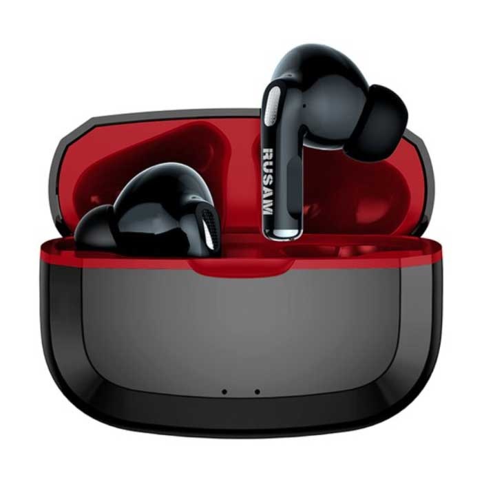 AR30 Wireless Earphones - Headset Earbuds TWS Bluetooth 5.2 Earphones Earbuds Red