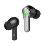 YEINDBOO Bezprzewodowe słuchawki - gamingowy zestaw słuchawkowy Sterowanie dotykowe Słuchawki douszne TWS Bluetooth 5.2 Słuchawki douszne Białe