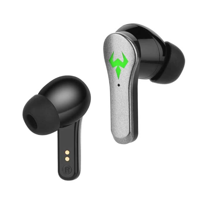 YEINDBOO Kabellose Kopfhörer - Gaming-Headset Touch Control-Ohrhörer TWS Bluetooth 5.2-Ohrhörer Ohrhörer Schwarz