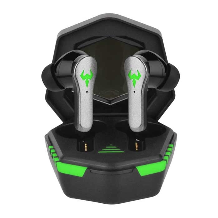 YEINDBOO Kabellose Kopfhörer - Gaming-Headset Touch Control-Ohrhörer TWS Bluetooth 5.2-Ohrhörer Ohrhörer Schwarz