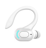 ALLOYSEED Casque sans fil - Crochet d'oreille avec contrôle tactile - TWS Écouteur Bluetooth 5.2 sans fil Bud Écouteur Blanc