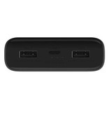 Xiaomi Mi Powerbank 3 - 20.000 mAh - 3 Anschlüsse - USB / Typ C Externer Notfallakku Ladegerät Ladegerät Schwarz