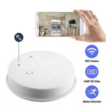 JOGYYO Mini Security Camera - Smoke Detector HD Camcorder Motion Detection White