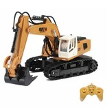 Huina RC Koparka Żuraw z Pilotem - Sterowana Zabawka Maszyna w Skali 1:24 Sterowana Radiowo - Copy